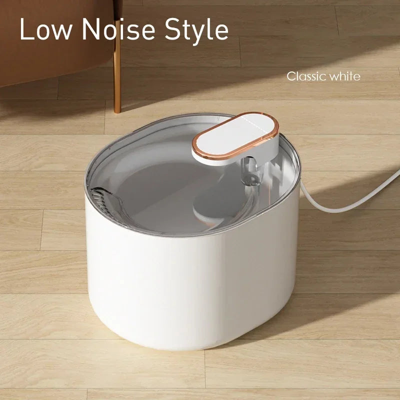Gulp-a-Paw 3000: The Silent Lake for Picky Pets' Aquatic Cravings!