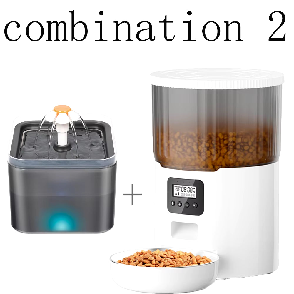 The Furry Feast-o-Matic 4L: Your Pet's Personal Chef and Hydration Station (Because They’re Too Posh to Drink from a Bowl!)
