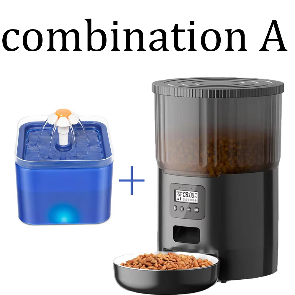 The Furry Feast-o-Matic 4L: Your Pet's Personal Chef and Hydration Station (Because They’re Too Posh to Drink from a Bowl!)