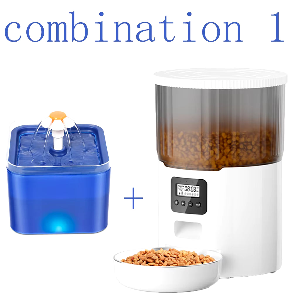 The Furry Feast-o-Matic 4L: Your Pet's Personal Chef and Hydration Station (Because They’re Too Posh to Drink from a Bowl!)