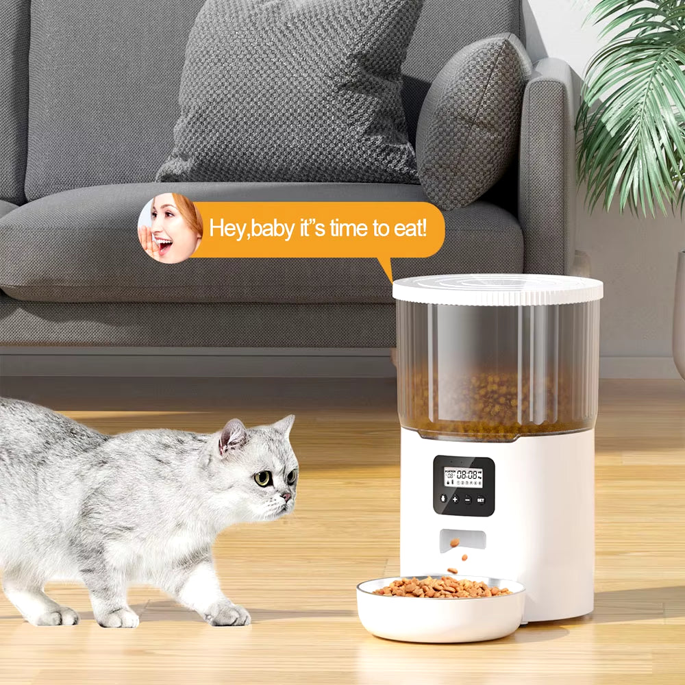 The Furry Feast-o-Matic 4L: Your Pet's Personal Chef and Hydration Station (Because They’re Too Posh to Drink from a Bowl!)
