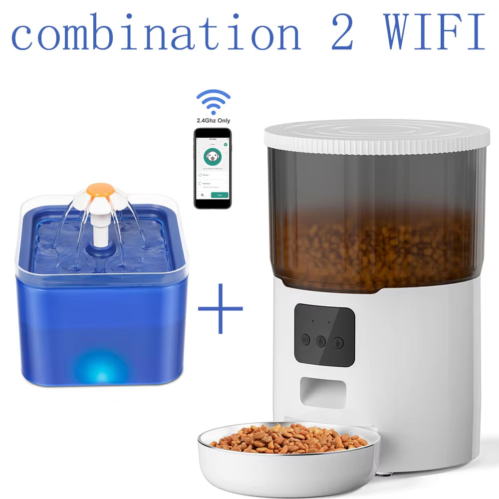 The Furry Feast-o-Matic 4L: Your Pet's Personal Chef and Hydration Station (Because They’re Too Posh to Drink from a Bowl!)