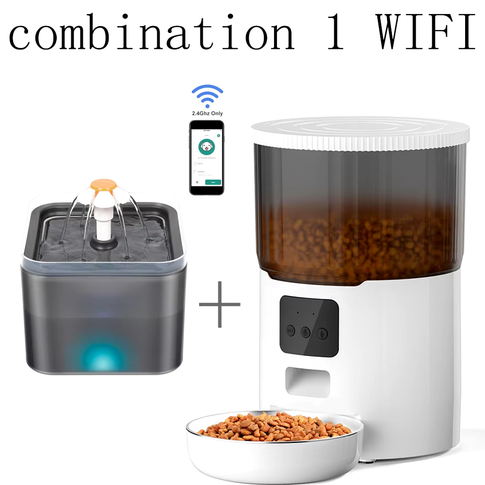 The Furry Feast-o-Matic 4L: Your Pet's Personal Chef and Hydration Station (Because They’re Too Posh to Drink from a Bowl!)