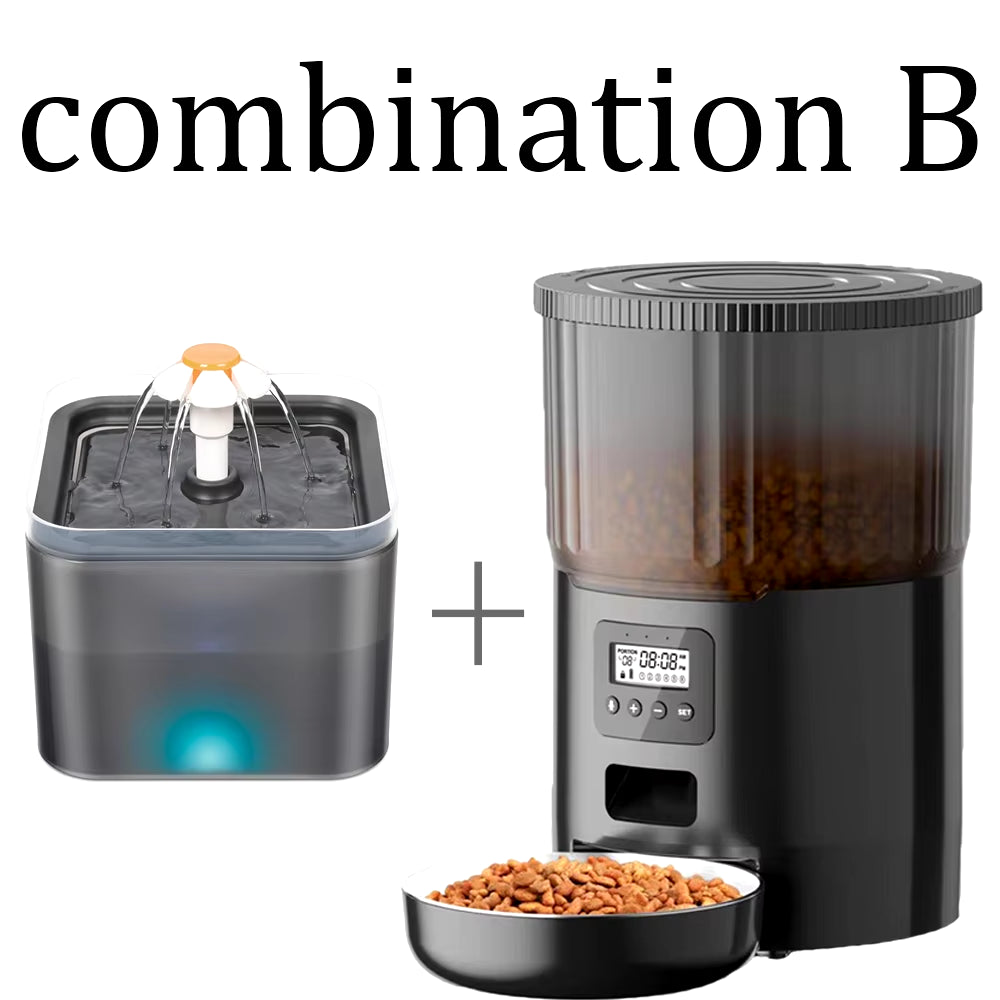 The Furry Feast-o-Matic 4L: Your Pet's Personal Chef and Hydration Station (Because They’re Too Posh to Drink from a Bowl!)