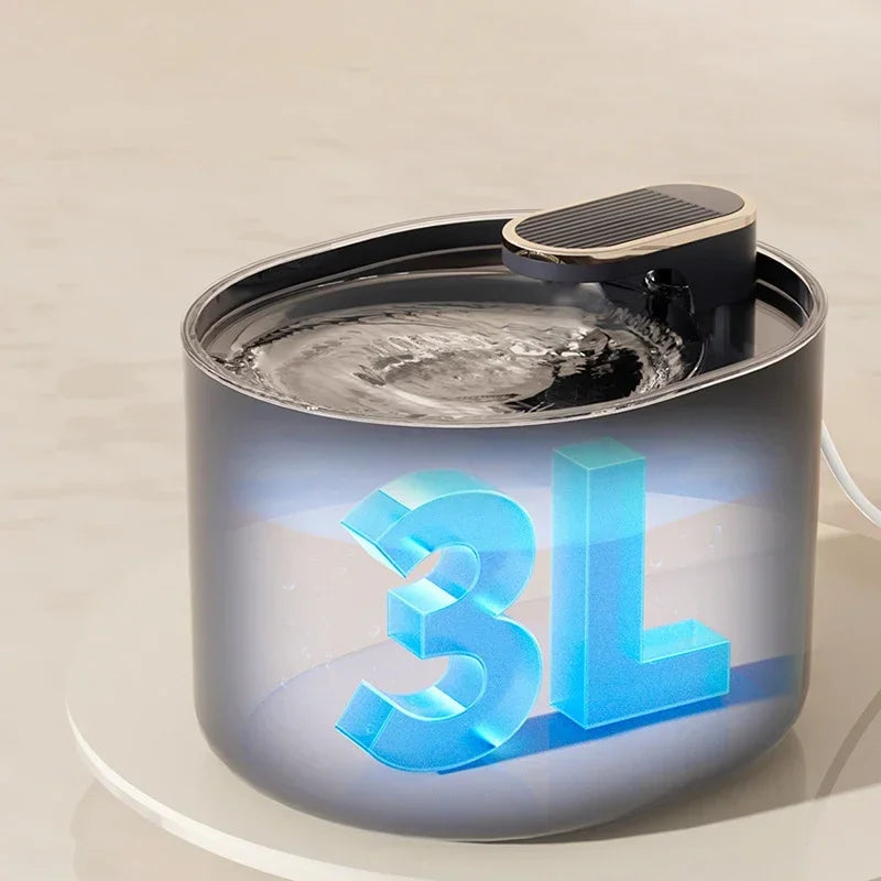 Gulp-a-Paw 3000: The Silent Lake for Picky Pets' Aquatic Cravings!
