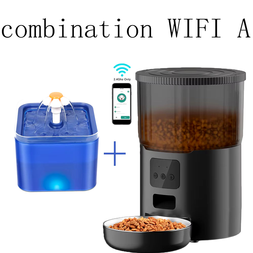 The Furry Feast-o-Matic 4L: Your Pet's Personal Chef and Hydration Station (Because They’re Too Posh to Drink from a Bowl!)