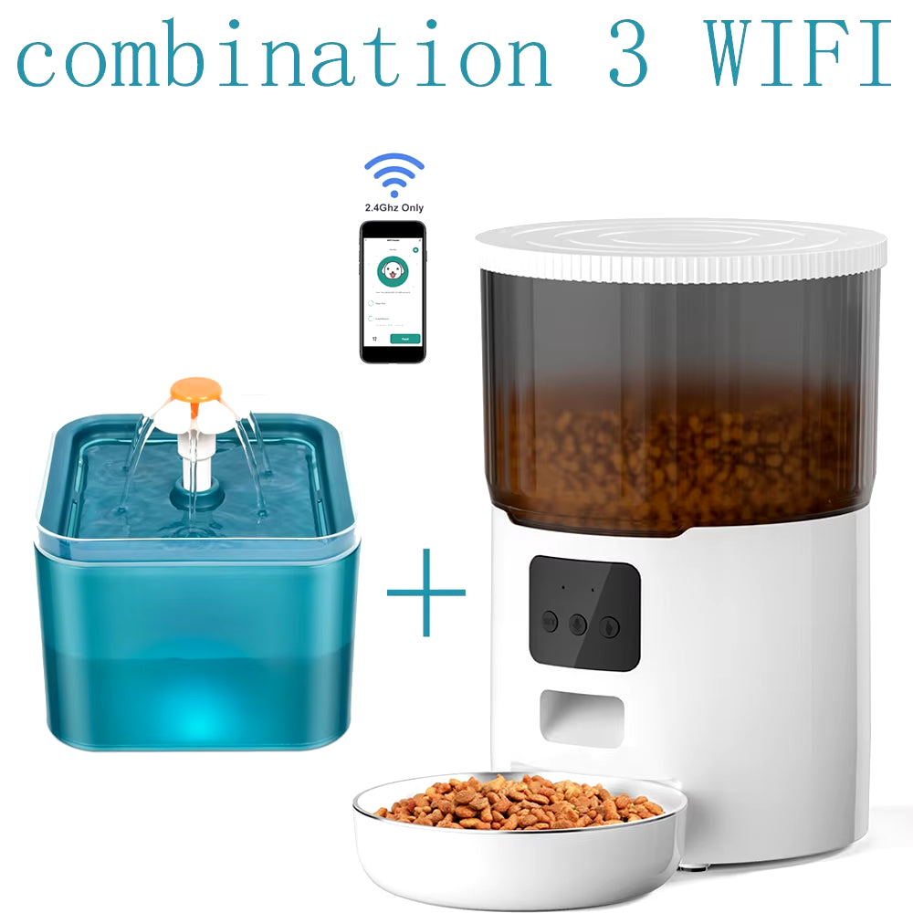 The Furry Feast-o-Matic 4L: Your Pet's Personal Chef and Hydration Station (Because They’re Too Posh to Drink from a Bowl!)